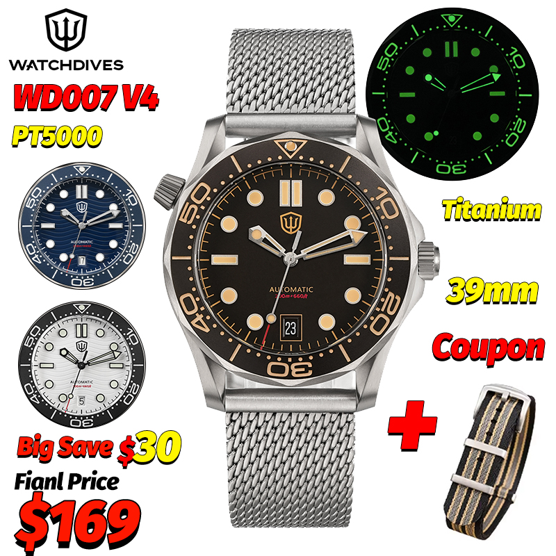 Watchdives Wd007 V4 39 mm NTTD – Plastic Dome Clear Bewertung und Preis